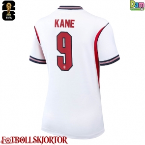 England Harry Kane #9 Hemmatröja Dam VM 2026 Kortärmad
